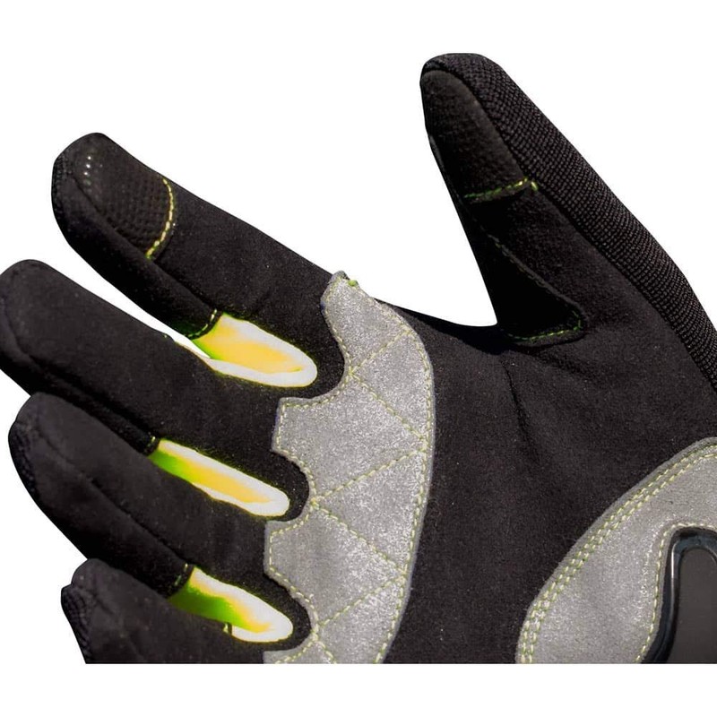KSK Cross Gloves - Mid-Season Gloves Motorcycle Scooter Yellow