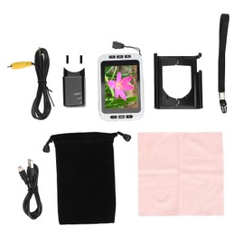 Portable Digital Video Magnifier for Low Vision 2 To 32X Times Zoom 3.5inch Brightness Adjustable Multiple Color Modes Reading Aid 100‑240V US Plug