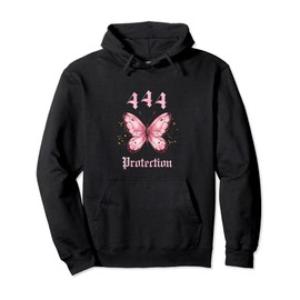 Protection Angel Number 444 Pullover Hoodie