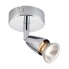 Saxby Amalfi 50W Single Chrome Plated Decorative Commercial Domestic Adjustable