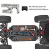 RC Car Motor Mount Aluminum Alloy Motor Seat Spare Assembly