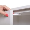 Dreambaby Adhesive Safety Latches for Cabinets & Drawers - Extra