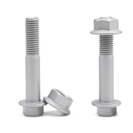 Opuiue Front Shock Lower Bolt Kit for 1999-2006 Chevy Silverado GMC Sierra 1500 2500 3500 4WD - 4X Class 10.9 Hardened Bolts & Nuts, Dacromet-Coated