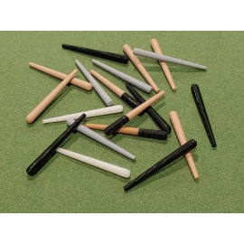 Forever Collectibles / AGP / SGA 10 Baseball Bats for Bobbleheads - Various Colors - Translucent Glow in the Dark