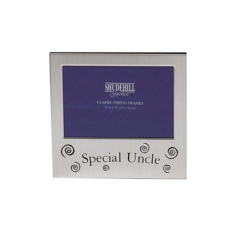 5" x 3" Special Uncle Photo Frame Satin Silver Occasion