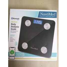 N/A NuvoMed - Bluetooth Body Fat Digital Scale - Black