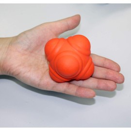 Fungoal リアクションボール（3個セット） バウンドを予測できないボール 自宅トレーニング Zボール イレギュラーボール 動体視力 反射神経 室内トレーニング トレーニング用品 スピードトレーニング