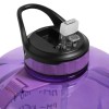 HydroMATE Gallon Water Bottle With Straw Light Purple Motivational Level