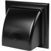 Awenta 150mm Extractor Hood Vent - Black ABS Plastic -
