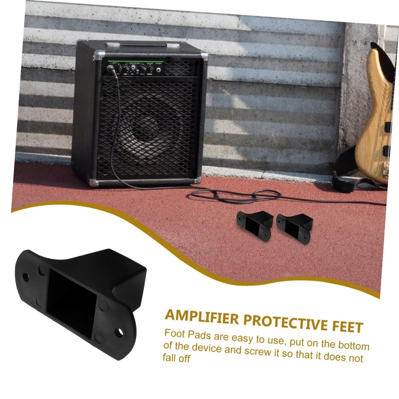 Kisangel 8 Sets Durable Speaker Pad of Sturdy Feet for