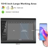 Graphics Drawing Tablet,10x6 inch Digital Writing Tablet with 8192 Levels