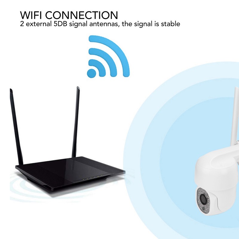 Wireless Camera Wifi 5G 2.4G Pan Tilt Night Vision Motion