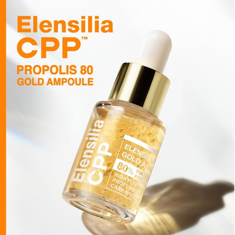 Elensilia CPP Propolis 80 Gold Ampoule Set – Nourishing &