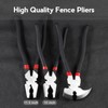 LEONTOOL Fencing Pliers Multi Purpose Fence Pliers with 2 Wire