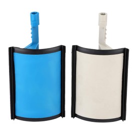 Heating Flap 407, 6480E3, Two-Zone AC Heating Flap Repair Kit, Two-Zone Air Conditioning Heater Flap Repair Kit with Sponge 6480E3 Replacement for 407 2004-2016