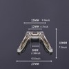 Child Eyeglass Saddle Bridge Gold Nose Pads Nose Piece Sunglasses
