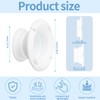 3-Pack Silicone Foldable Charger Cord Organizer, Collapsible Cable Winder