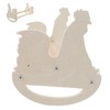 Chick Standing Bar Chicken Roosting Bar for Wooden Poultry Toy