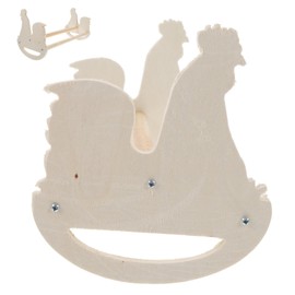 Chick Standing Bar Chicken Roosting Bar for Wooden Poultry Toy Exciting Play Exercise