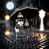 Wednesday Addams Custom Block Minifigure - Perfect for WednesdayFans -
