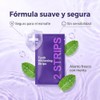 14pare Purple Teeth Whitening Strips Tiras Blanqueadoras Dientes Morado Tira