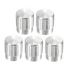 sourcing map Set of 5 6 mm Inserted Axle 16