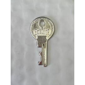 Excelsior Vintage Excelsior #127 Key-Luggage Steamer Trunk, Suitcase, Briefcase...NE