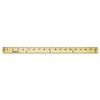 Westcott 10425 Wood Yardstick with Metal Ends, 36-Inch