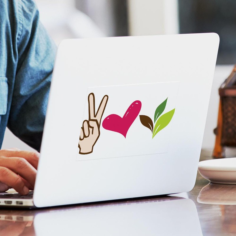 CafePress Be Green Rectangle Bumper Sticker Car Decal