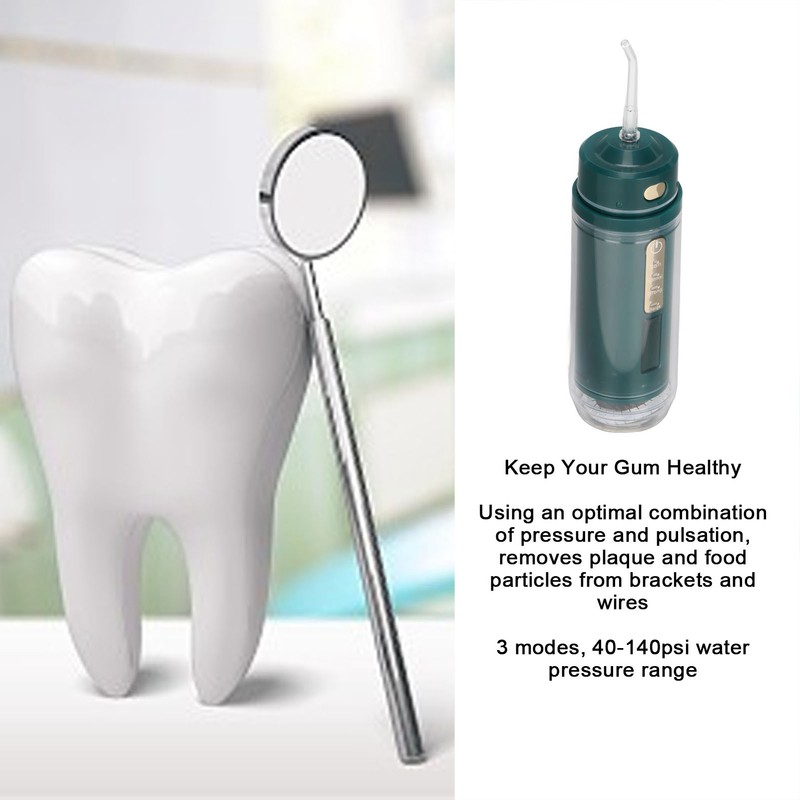 Water Flosser Teeth Cleaner Portable 3 Modes Oral Irrigator with