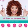 fLASH Eyelash Serum, Serum for Long, Curled Lashes - Enhances