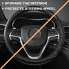 GIANT PANDA Steering Wheel Cover for Jeep Wrangler, Car Steering
