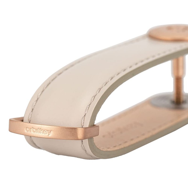 Orbitkey SFLO-2-OVOVBK Key Holder, Leather, Key Case, Key Cover, Key