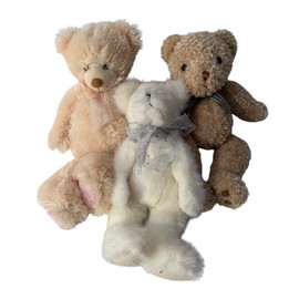 WEIGHTED PLUSH BEARS with 2 lbs, weighted stuffed animal buddy, washable