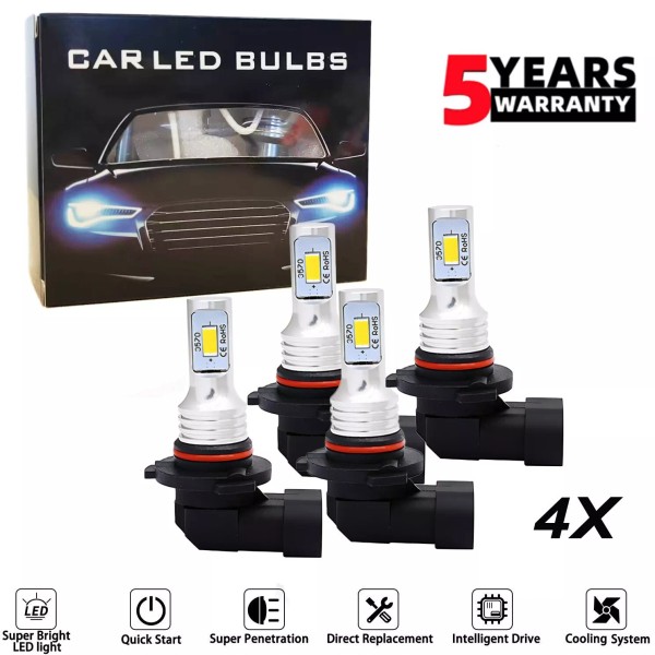 Unbranded 3570 Led 9005/9006 LED 6500K White Light Repcement Car