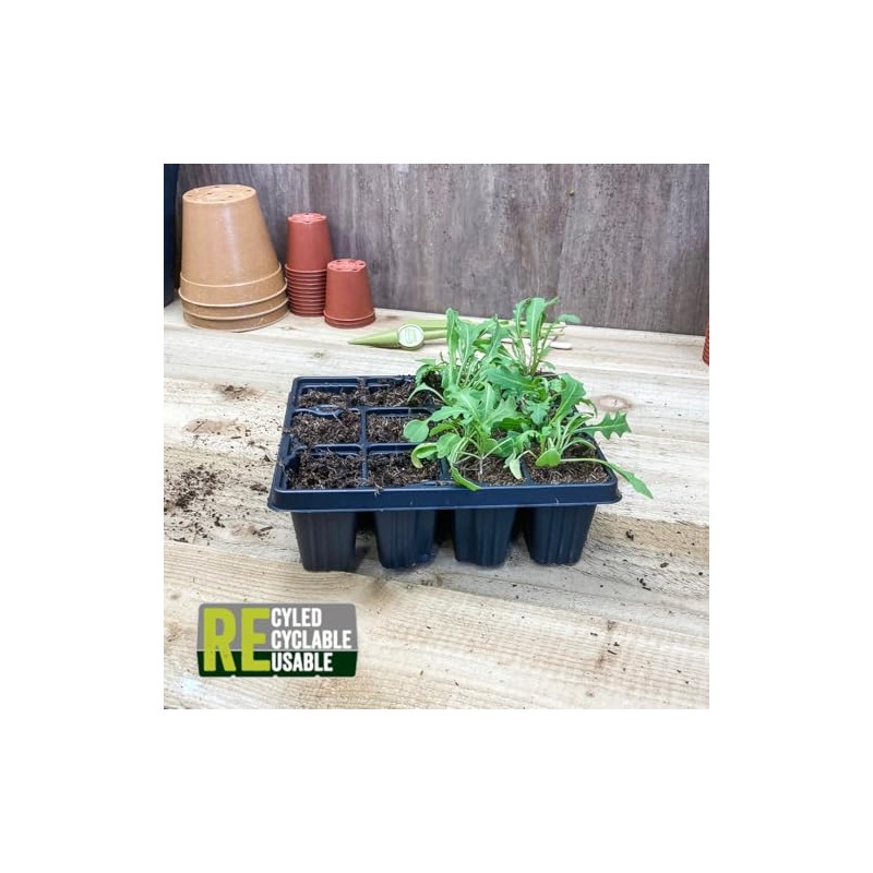 Bosmere Garden Care Modular Inserts, 12 Cells, Pack of 6,