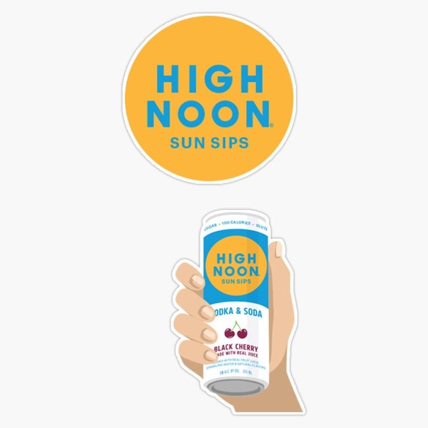 High Noon Stickers Waterproof Vinyl Window Bumper Sticker Decal 5"