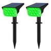 T-SUNUS Solar Garden Spotlight, Solar Lights for Outdoors, IP65 Waterproof,