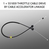OTINUBEE 551859 LS Throttle Cable Drive By Cable Accelerator Linkage
