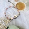 Faruodis Starfish Shell Anklet Bracelet Boho Turquoise Heart Beads Summer