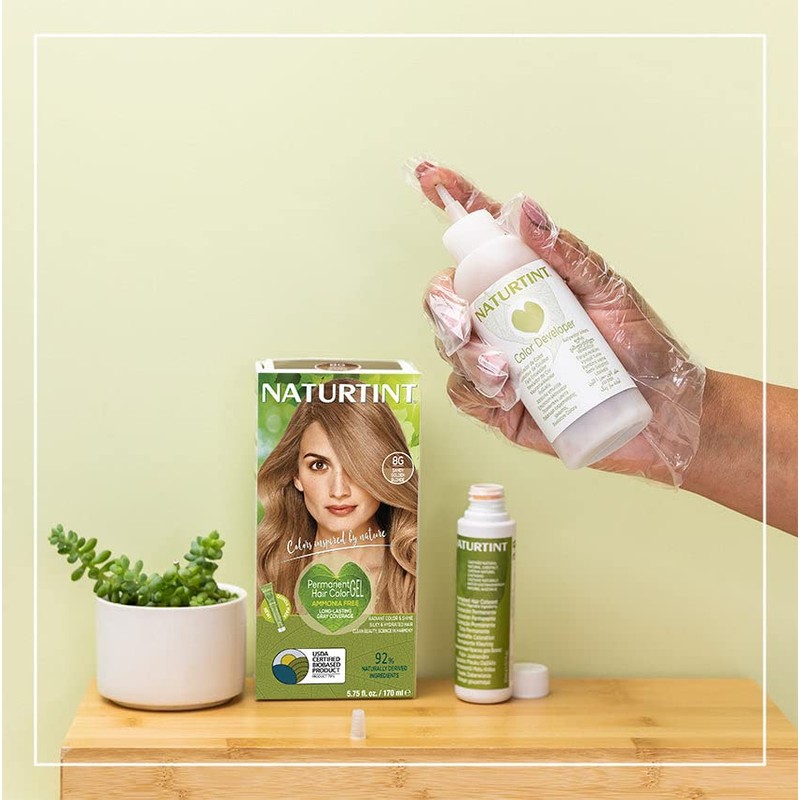 Naturtint Hair Color 8G Sandy Golden Blonde Count