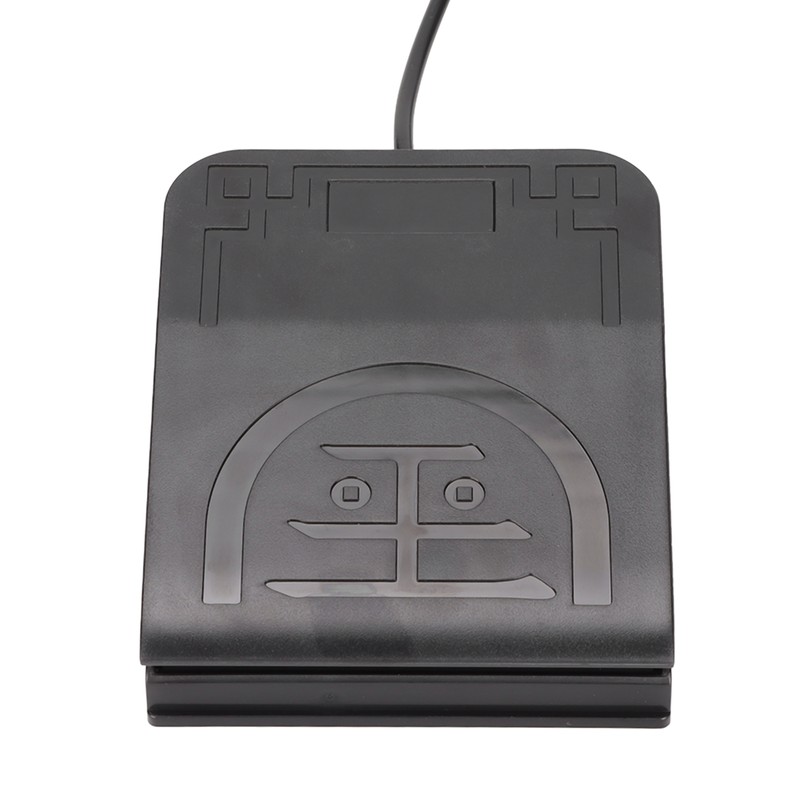 USB Foot Switch Pedal MIDI Controller Ergonomic Design Single Foot