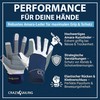 crazy4sailing Sailing Gloves Men & Women Cruising Navy L -