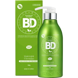 TS BD Shampoo for Dandruff & Itchy Scalp (16.9 Fl Oz) | Treatment for Itchy and Dry Hair | CITRUS Scent with Essential Oil & Biotin & Natural Ingredients | Dandruff Shampoo for Men & Women