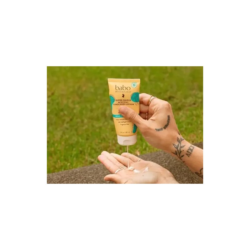 Babo Botanicals Super Shield Mineral - Protección Solar Spf