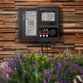 Malibu 45W Low Voltage Transformer, Landscape Lighting Power Supply for Indoor and Outdoor Use 120v to 12v Timer with Photo Eye