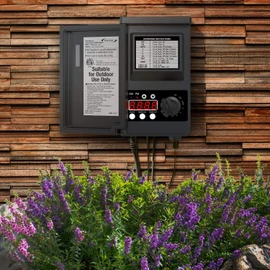 Malibu 45W Low Voltage Transformer, Landscape Lighting Power Supply for Indoor and Outdoor Use 120v to 12v Timer with Photo Eye