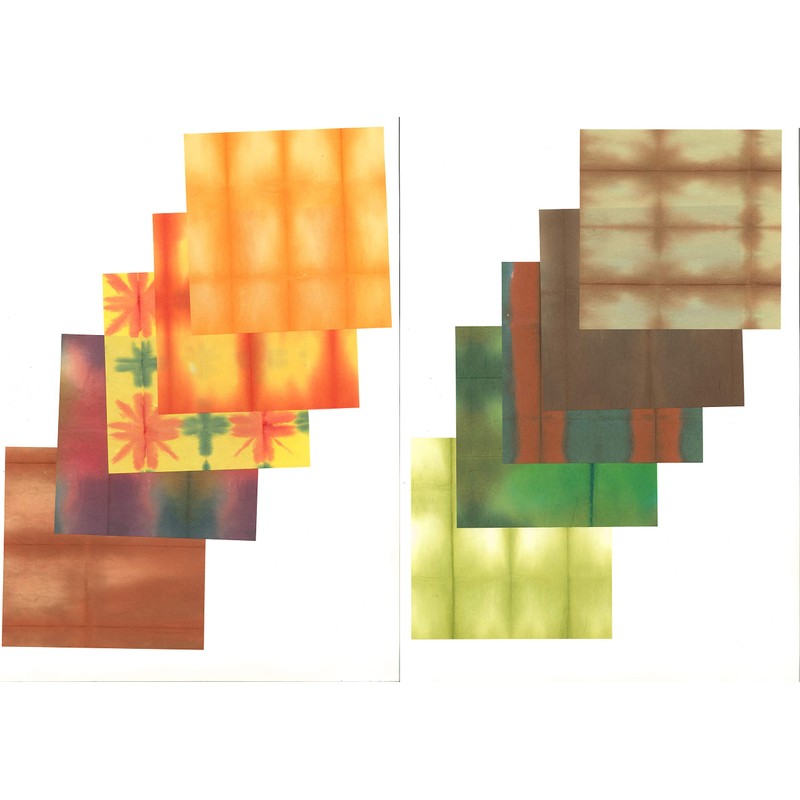 板締染和紙50柄セット 15×15cm