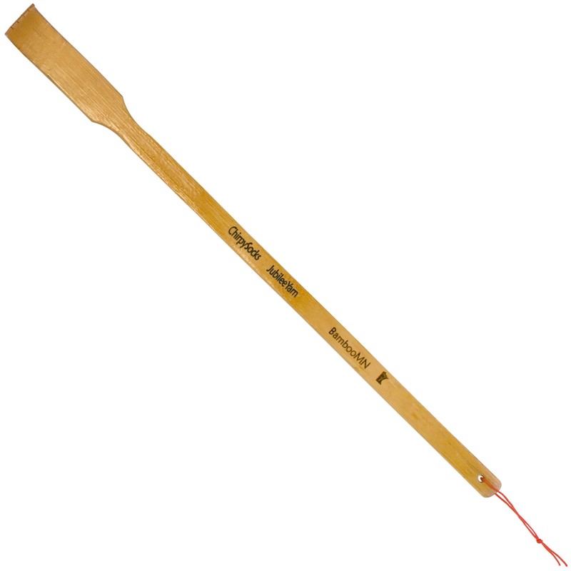 BambooMN 25 Inch Extra Long Handled Bamboo Shoehorn and 17