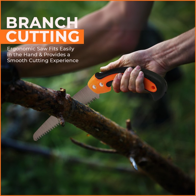Pruning Saws For Tree Trimming and Wood Cutting, Straight Hand